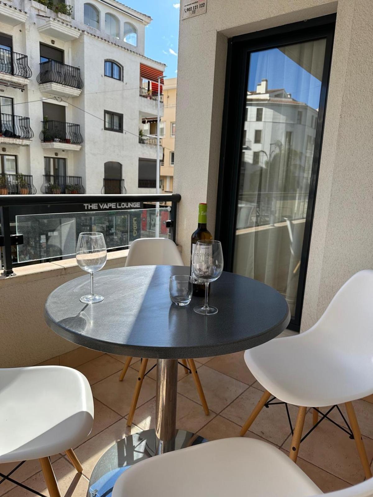 Stadscentrum Moraira Appartement El Sol De Moraira Met Zwembad المظهر الخارجي الصورة