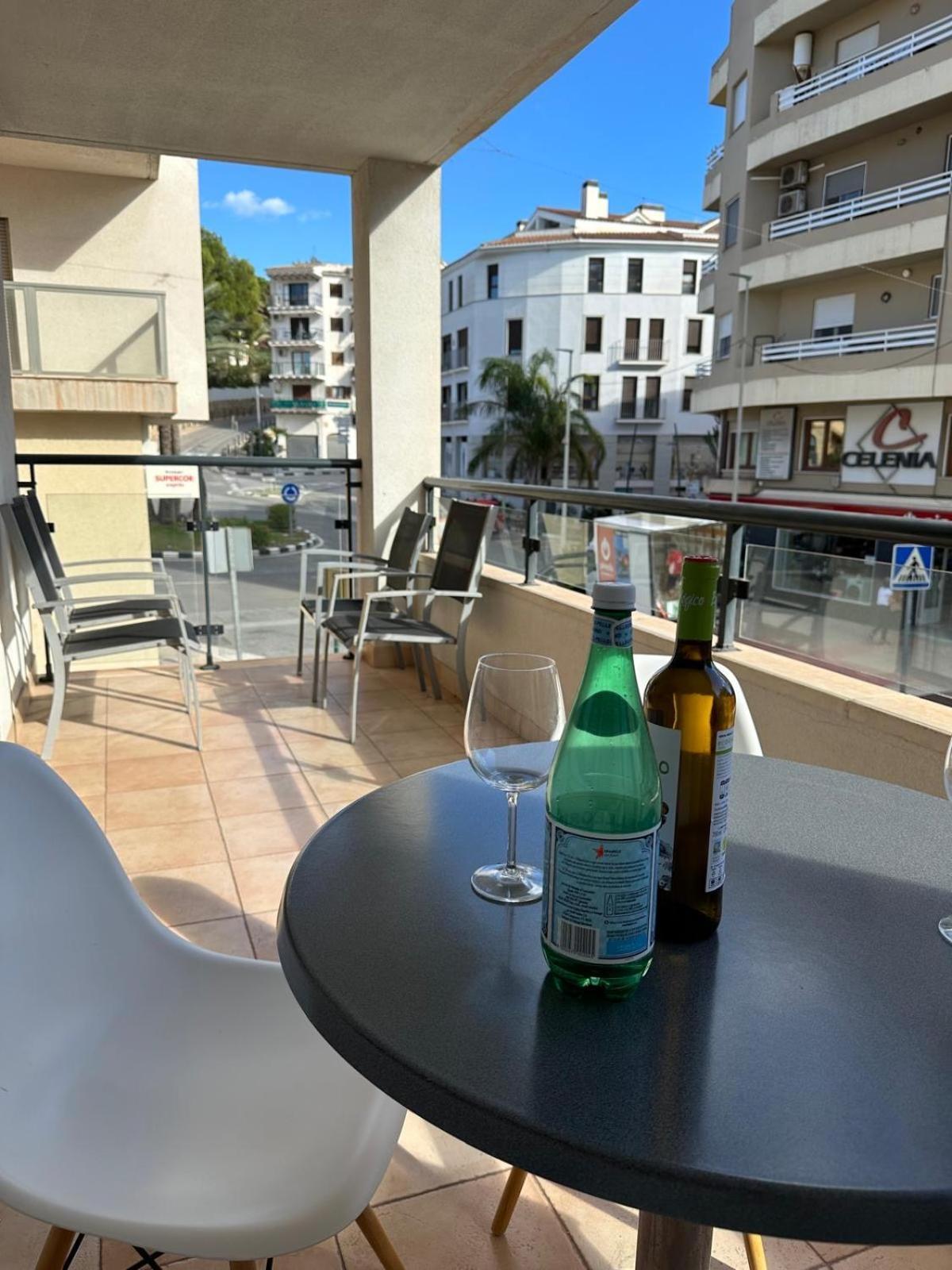 Stadscentrum Moraira Appartement El Sol De Moraira Met Zwembad المظهر الخارجي الصورة